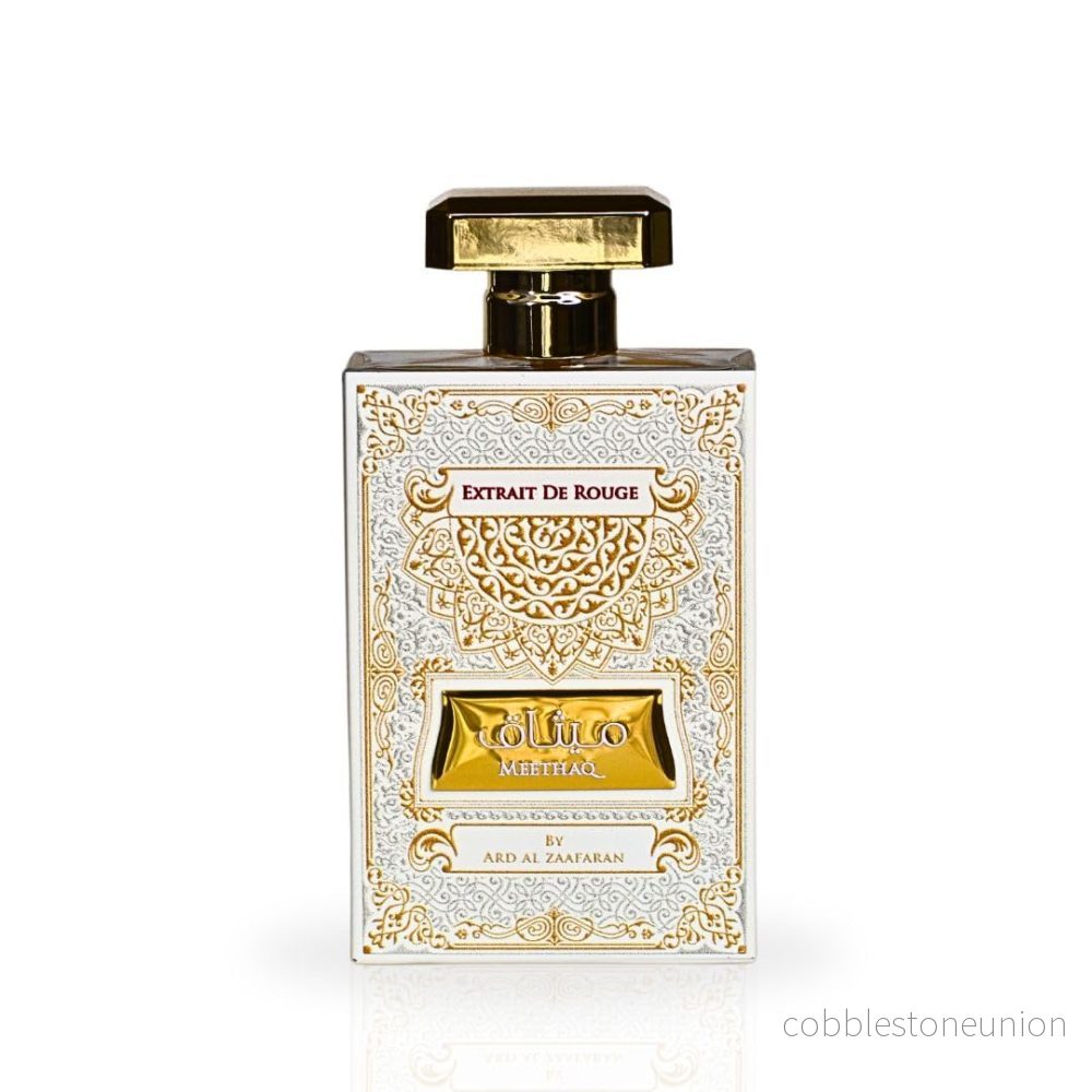 Ard Al Zaafaran, Meethaq Extrait De Rouge, Eau de Parfum, Unisex, 100 ml