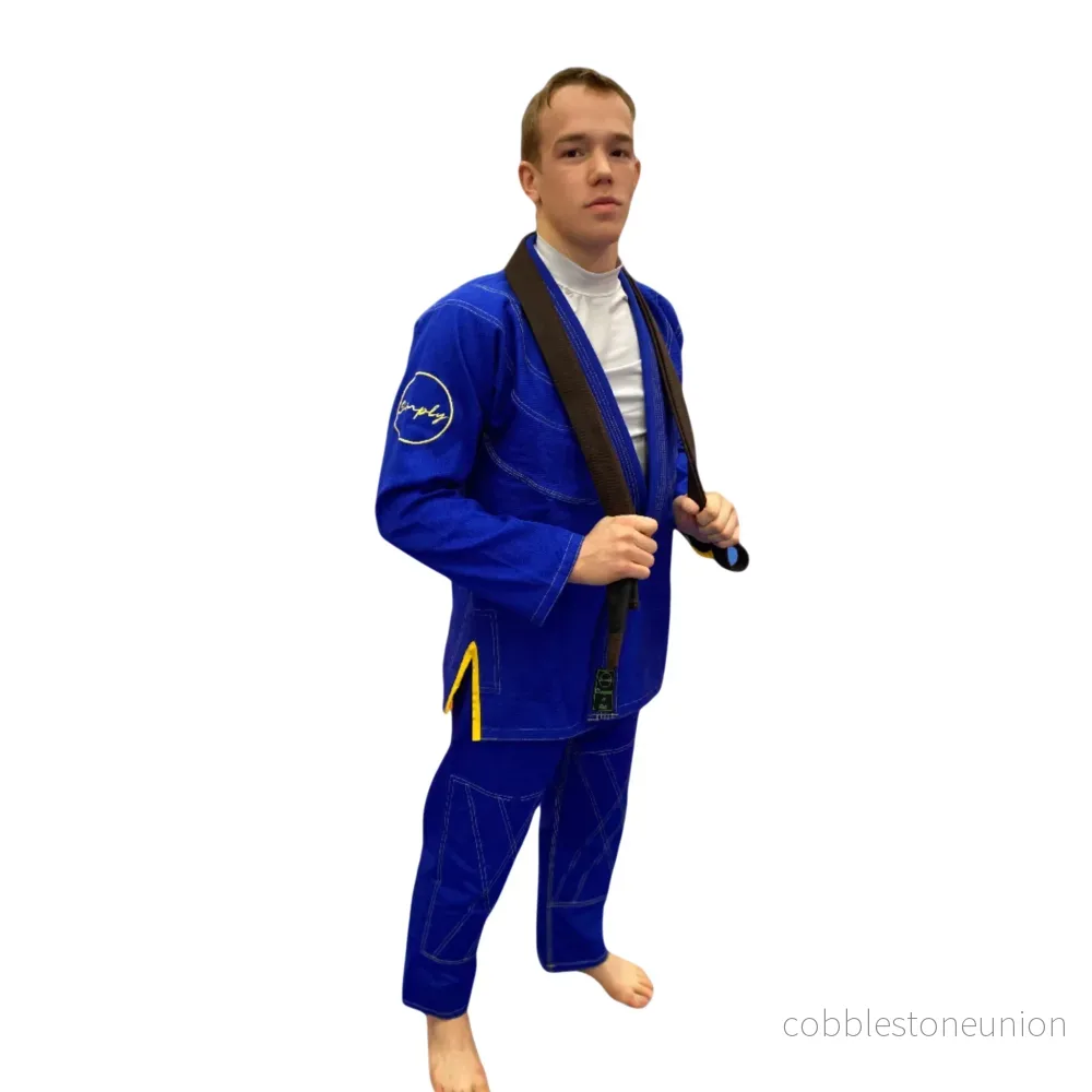 Simply Bjj Gi V1 Blå - Bild 2