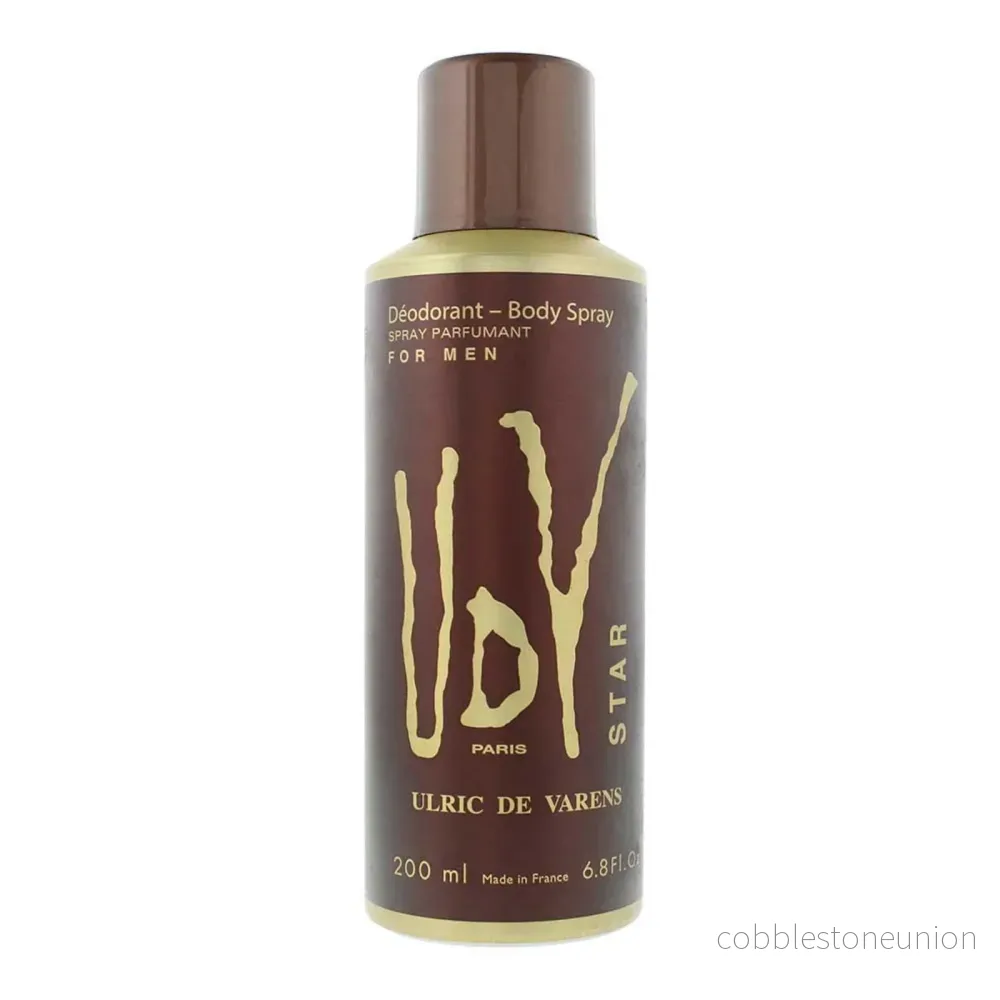 Ulric De Varens, Star, Body spray, För män, 200 ml