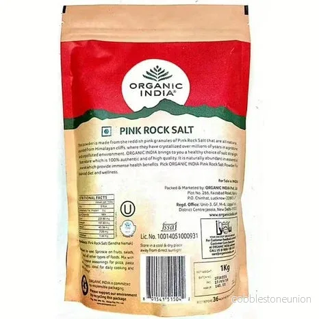 Himalaya Bergsalt, salt, Organic India 500g - Bild 2