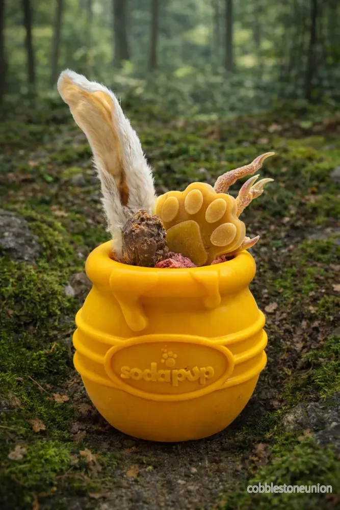 Honey Pot – den EXTREMT tåliga leksaken för färskfoder, berikning och långvarig aktivering. - Bild 2