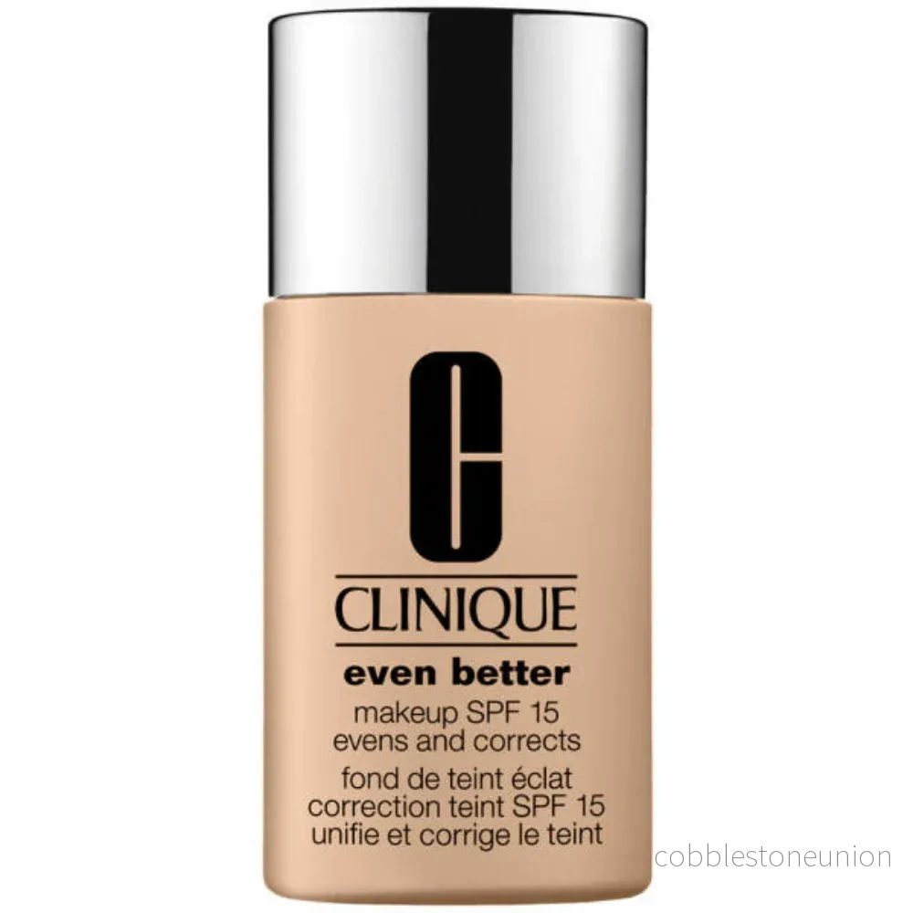 Clinique, Even Better, Parabenfri, Fuktighetsgivande, Flytande foundation, Amber, SPF 15, 30 ml Clinique, Even Better, Parabenfri, Fuktighetsgivande, Flytande foundation, Amber, SPF 15, 30 ml