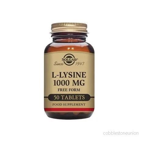 Solgar L-Lysine 1000 mg, 50 tabletter