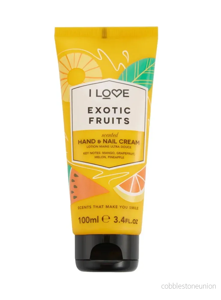 I Love, Signature Collection, Moisturising, Hand & Nail Cream, Exotic Fruits, 100ml I Love, Signature Collection, Moisturising, Hand & Nail Cream, Exotic Fruits, 100ml