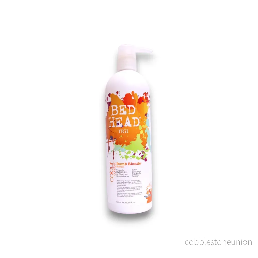 Tigi, Bed Head Dumb Blonde, Schampo, För färgbehandlat hår, 750 ml