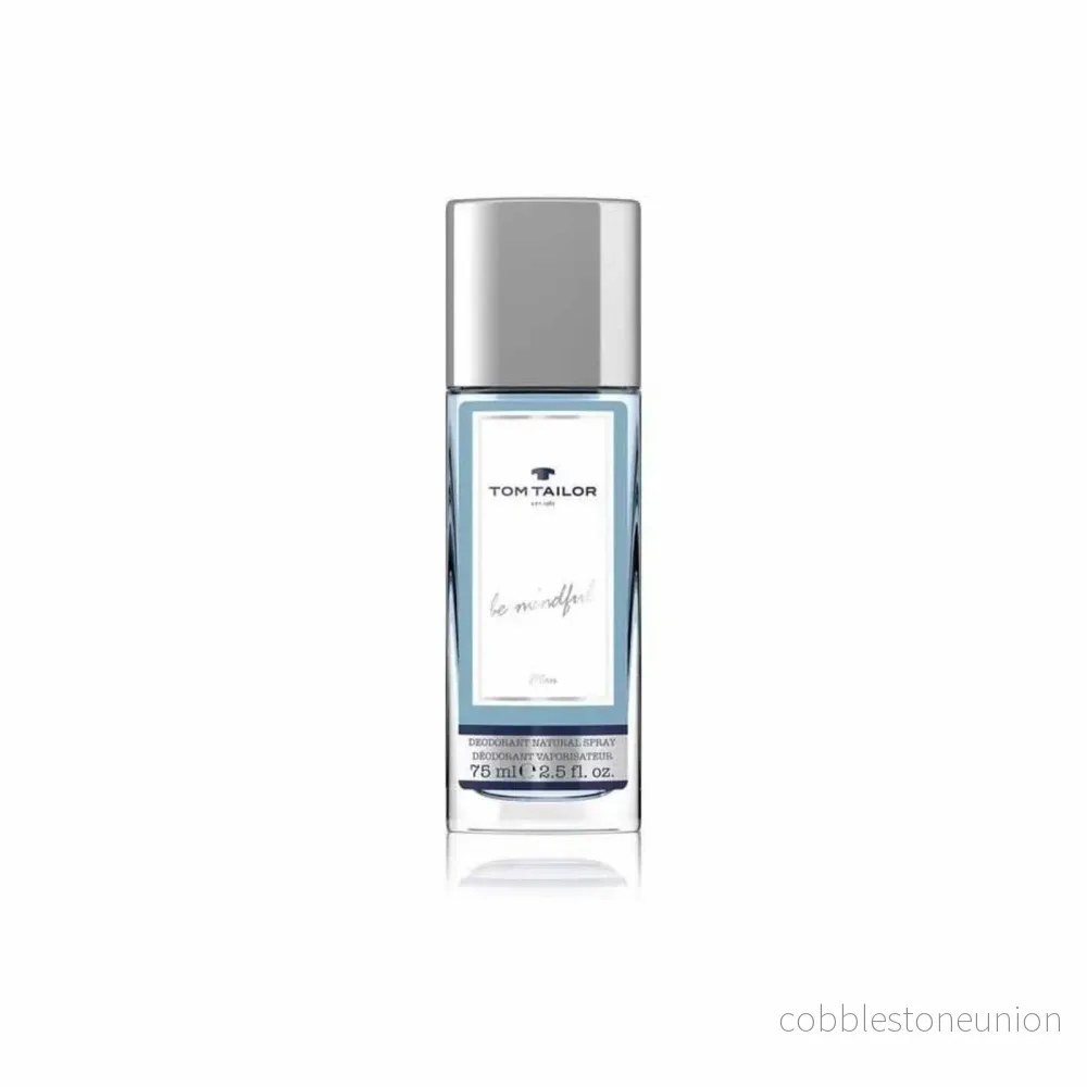 Tom Tailor, Be Mindful, Fresh, Deodorantspray, För män, 75 ml Tom Tailor, Be Mindful, Fresh, Deodorantspray, För män, 75 ml