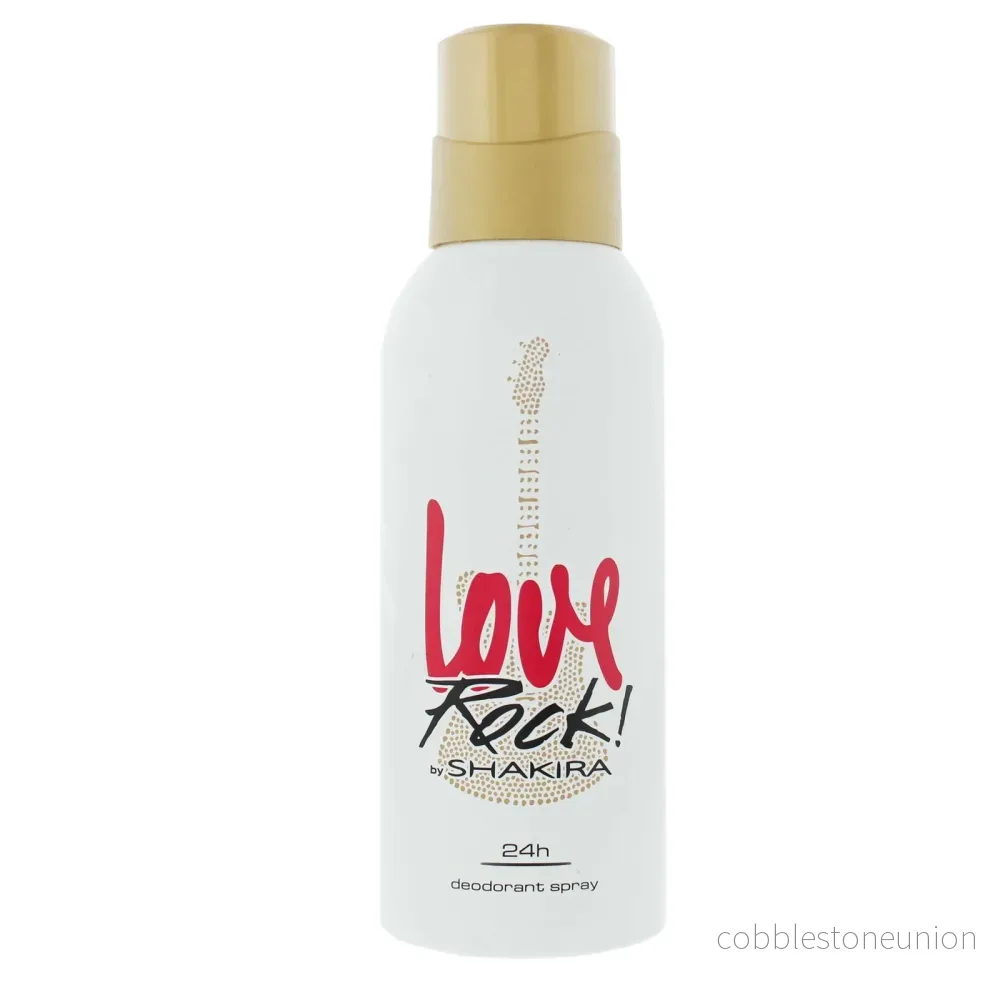 Shakira, Love Rock, Blommig, Deodorantspray, För kvinnor, 150 ml Shakira, Love Rock, Blommig, Deodorantspray, För kvinnor, 150 ml