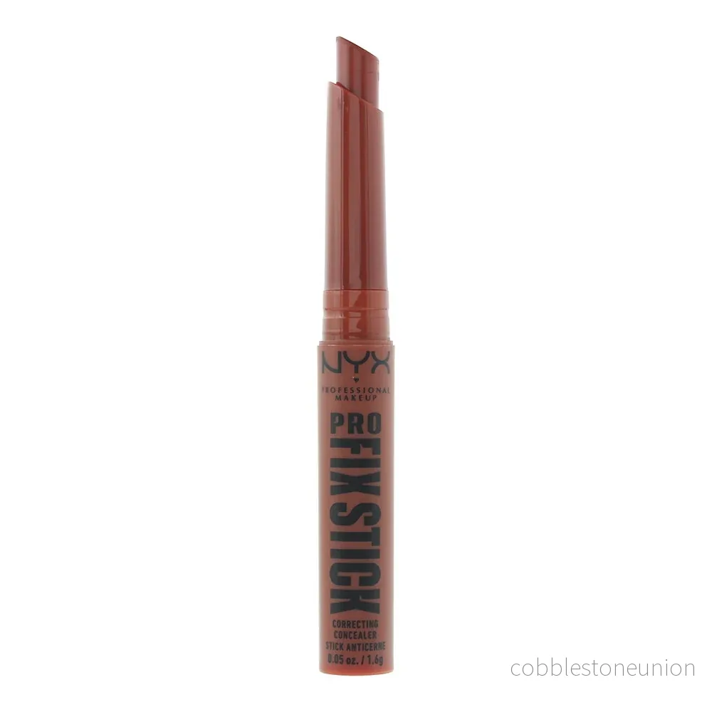 Nyx, Pro Fix Stick Correcting, Concealerpenna under ögonen, 0,6, Tegelröd, 10 g