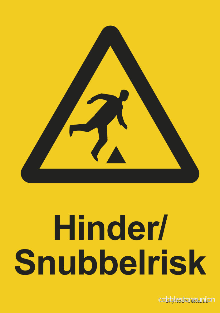 Hinder/snubbelrisk version 1 Hinder/snubbelrisk version 1