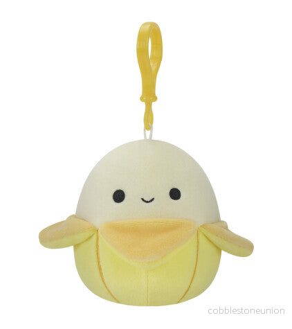 Squishmallows Clip-On Junie The Yellow Banana 9 Cm