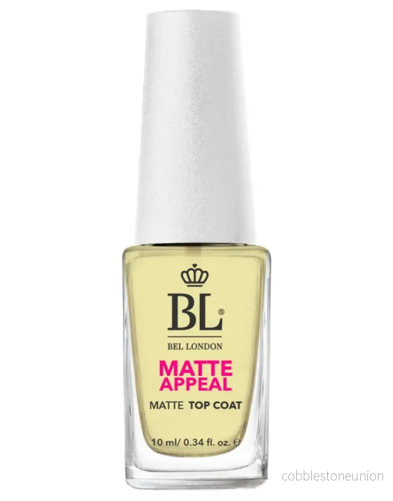 Bel London, BEL London, Matt överlack, Nagellack, 10 ml