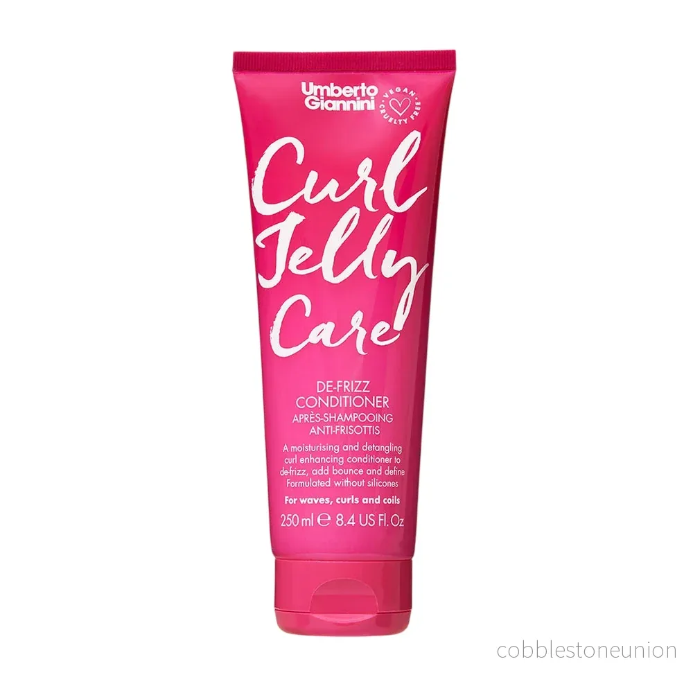 Umberto Giannini, Curl Jelly, Vegan och cruelty-free, Hårbalsam, Hydrating & Frizz Control, 250 ml