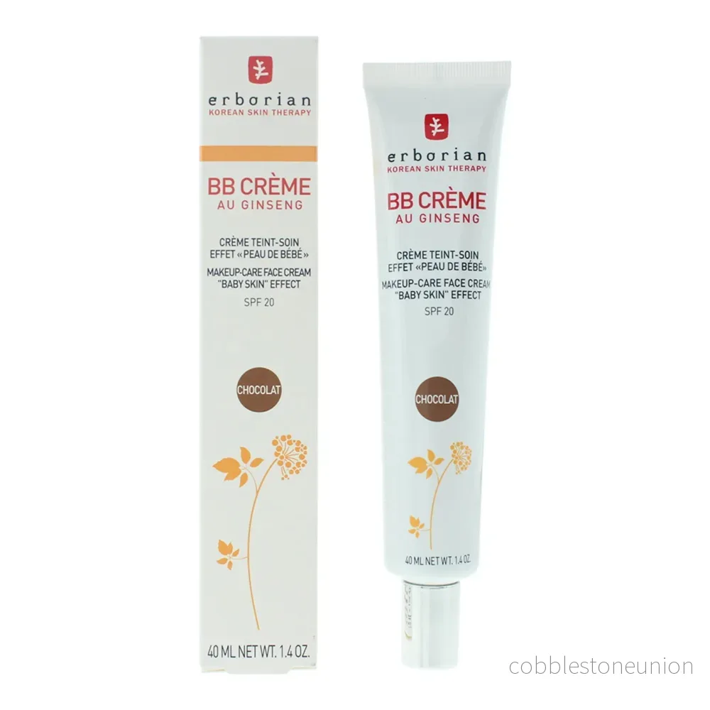 Erborian, BB Cream, Ginseng, Matt, BB-kräm, Choklad, SPF 20, 40 ml - Bild 2