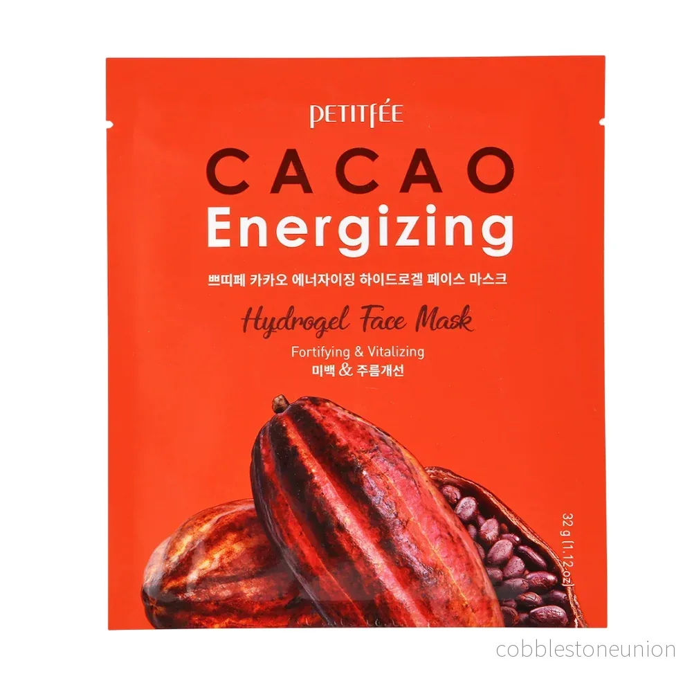 Petitfee, Cacao Energizing, Förstärkning, Gelmask, För ansiktet, 32 g Petitfee, Cacao Energizing, Förstärkning, Gelmask, För ansiktet, 32 g