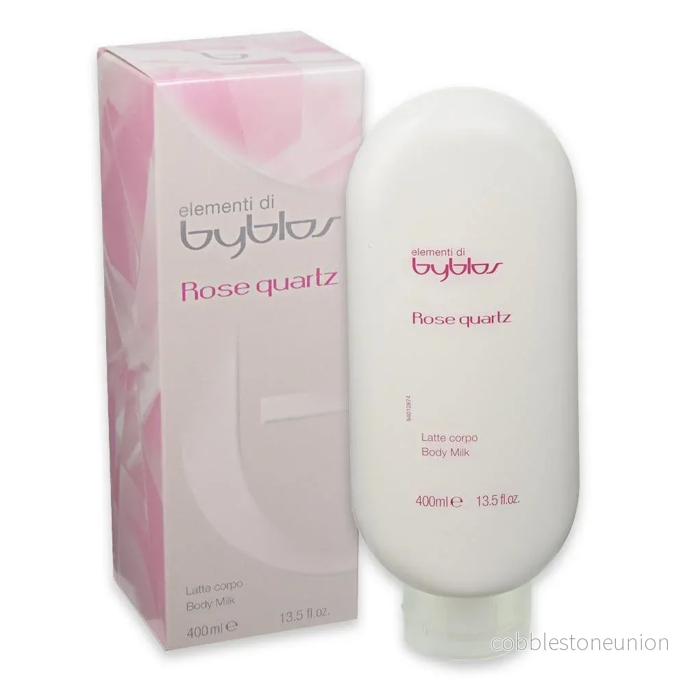 Byblos, Rose Quartz, Återfuktande, Kroppsmjölk, Dagligen, 400 ml