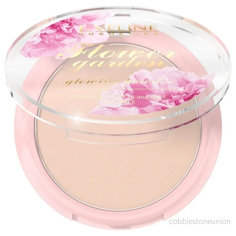Eveline Cosmetics, Flower Garden, Luminous, Kompaktpuder, 8 g