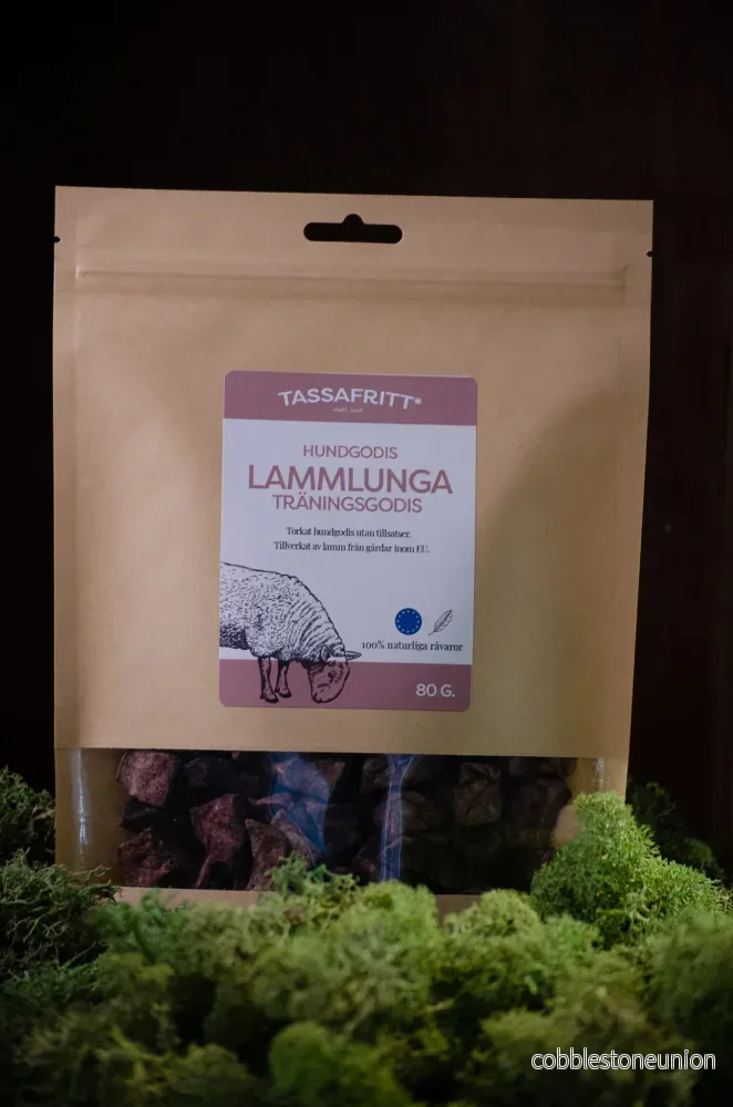Tassafritts Lammlunga – ett naturligt, proteinrikt hundgodis - Bild 2