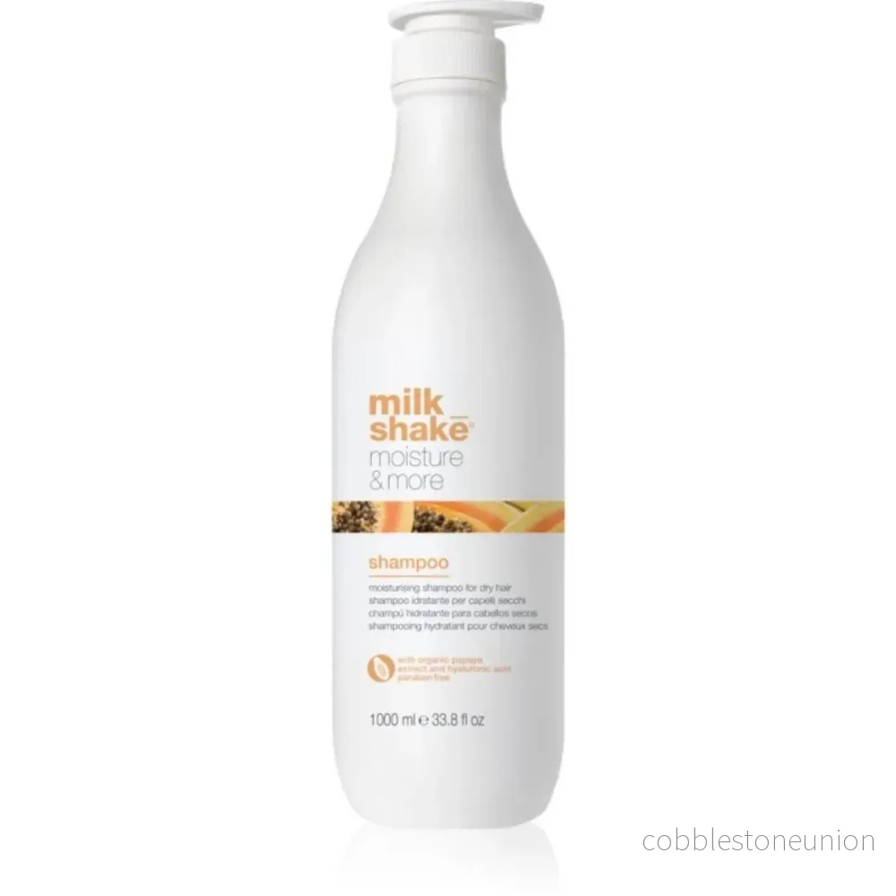 Milk Shake, Moisture & More, Hårshampo, Återfuktande, 1000 ml