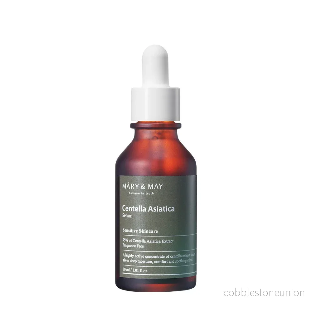 Mary and May, Centella Asiatica, Soothing & Moisturising, Dagligen, Serum, För ansiktet, 30 ml