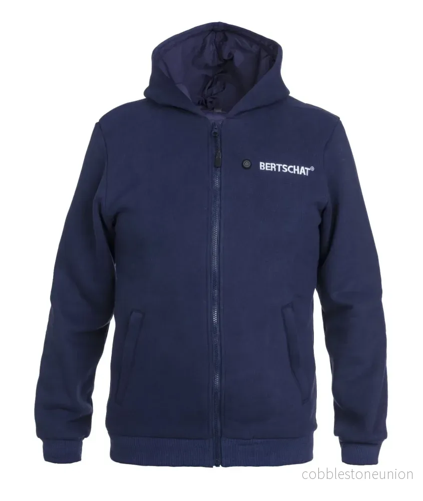 Uppvärmda Hoodie PRO | Herr - Marinblå - Bild 2
