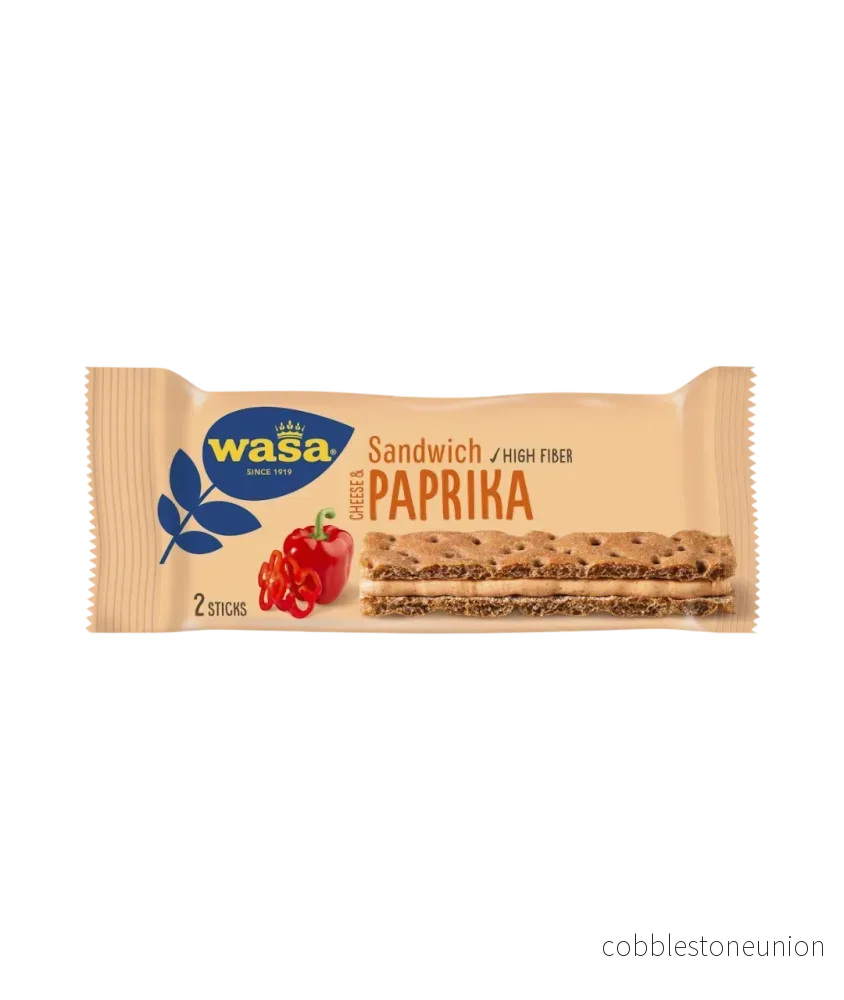 Wasa Sandwich Cheese/Paprika 37g 24-pack