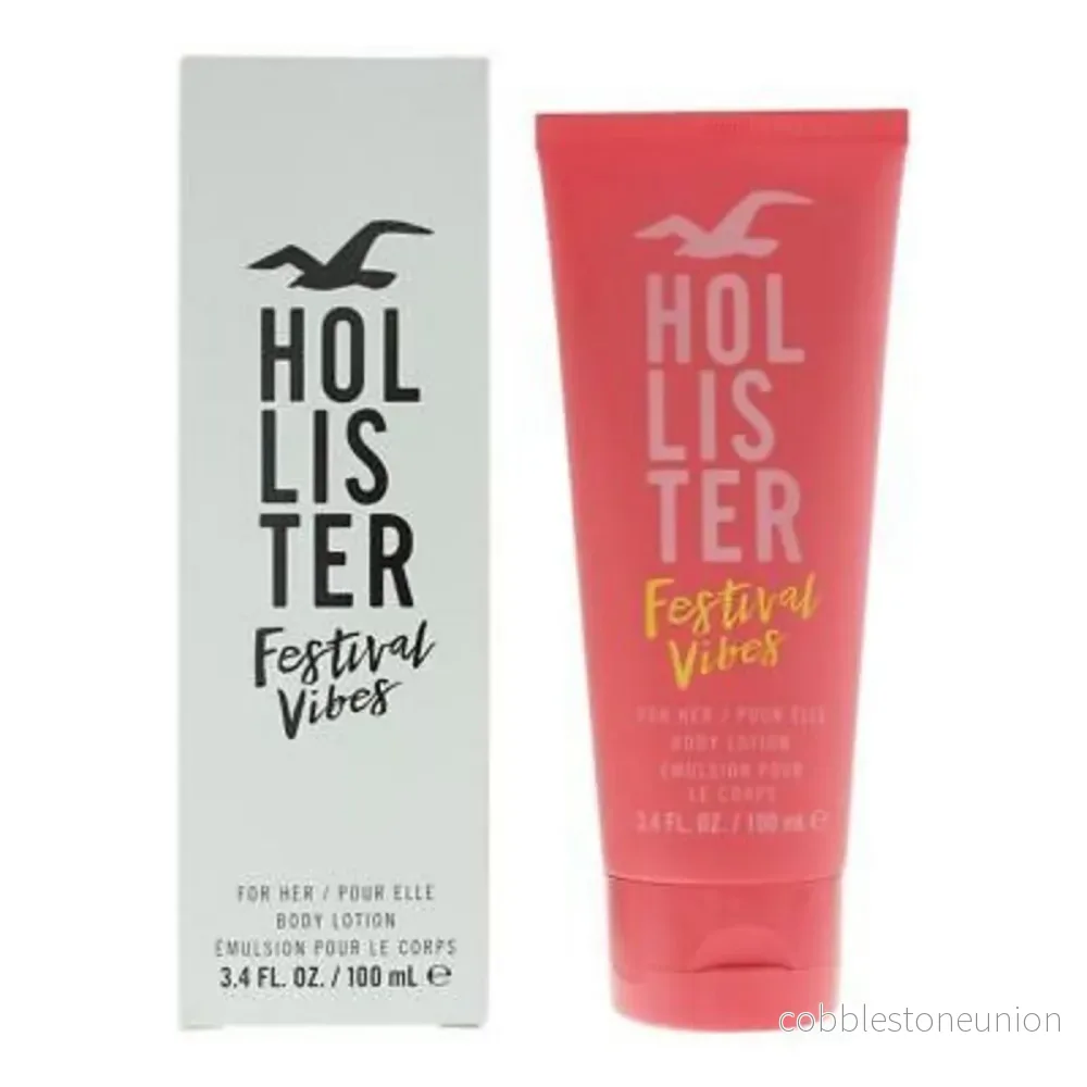 Hollister, Festival Vibes, Moisturizing, Daily, Body Lotion, 100 ml Hollister, Festival Vibes, Moisturizing, Daily, Body Lotion, 100 ml