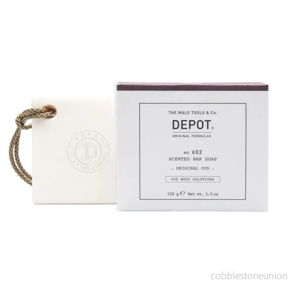 Depot, 600 Body Solutions No. 602, Botanical Complex, Cleansing, Original Oud, Scented Soap, 100 g