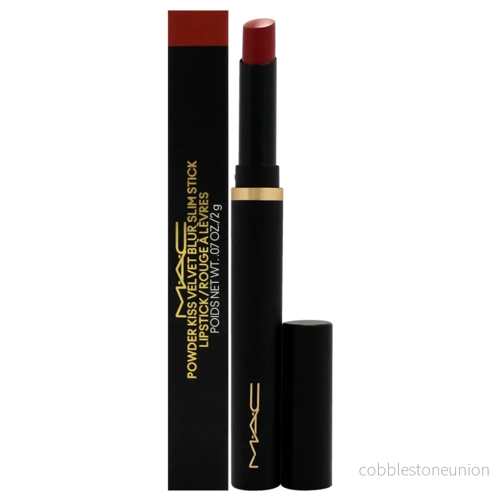 MAC, Powder Kiss Velvet Blur, Creamy Lipstick, Spice World, 2 g MAC, Powder Kiss Velvet Blur, Creamy Lipstick, Spice World, 2 g