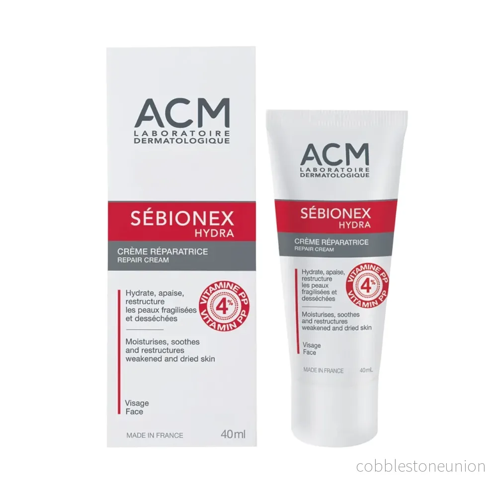 Laboratoire ACM, Sebionex Hydra, Reparation, Kräm, För ansiktet, 40 ml - Bild 2