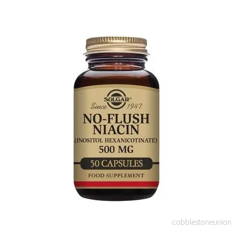 Solgar Niacin (Vitamin B3) NO FLUSH 500 mg, 50 kapslar Solgar Niacin (Vitamin B3) NO FLUSH 500 mg, 50 kapslar