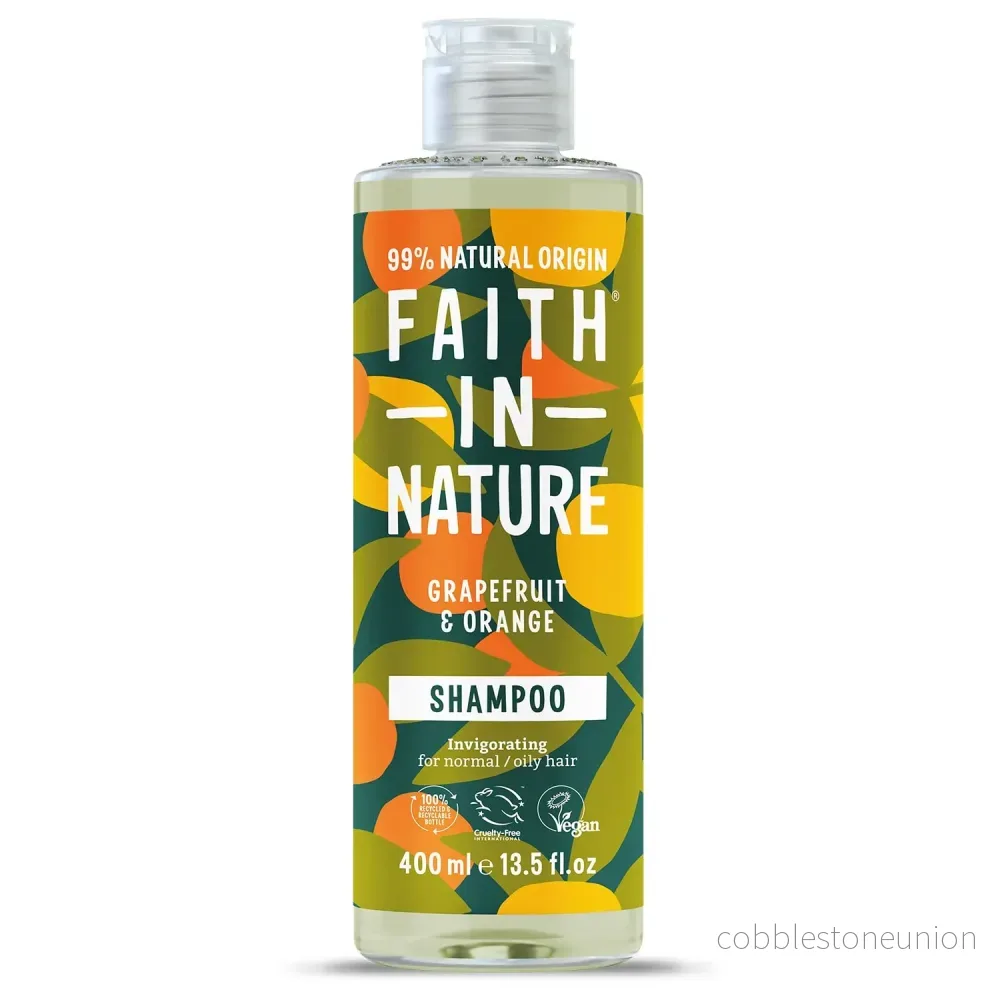 Faith In Nature, Grapefruit & Orange, Hårschampo, Cleansing & Invigorating, 400 ml Faith In Nature, Grapefruit & Orange, Hårschampo, Cleansing & Invigorating, 400 ml