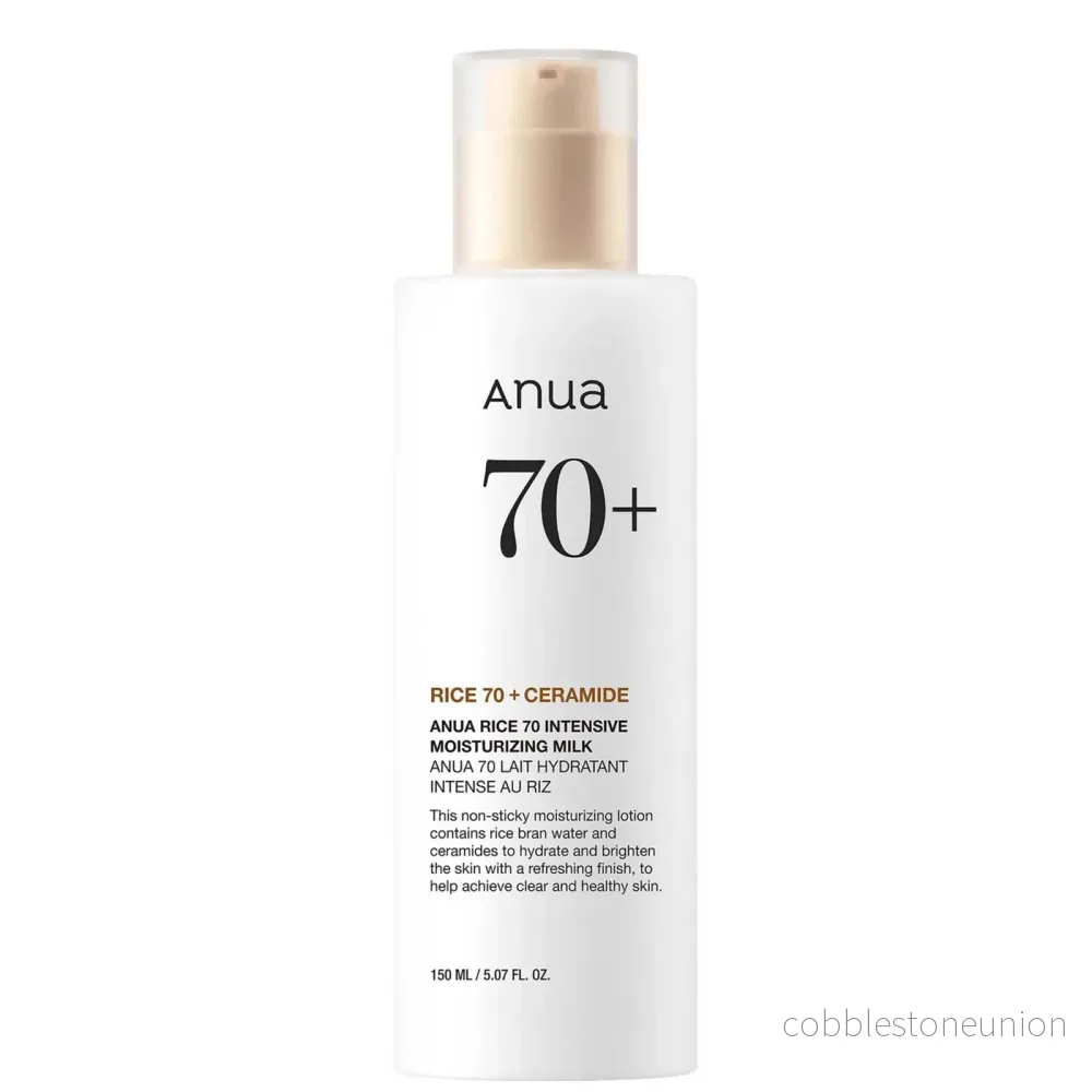 Anua, Rice 70 Glow, Ris, Intensiv återfuktning, Mjölk, För ansiktet, 150 ml Anua, Rice 70 Glow, Ris, Intensiv återfuktning, Mjölk, För ansiktet, 150 ml