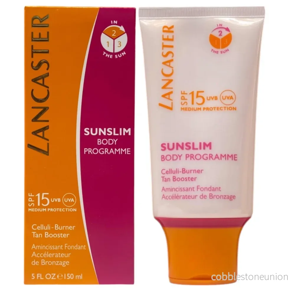 Lancaster, Sunslim, Anti-cellulit, Kroppskräm, SPF 15, 200 - Bild 2