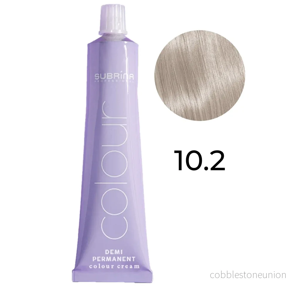 Subrina Professional, Demi Permanent Colour, Semi-permanent hårfärg, 10/2 Pärlblond, 60 ml