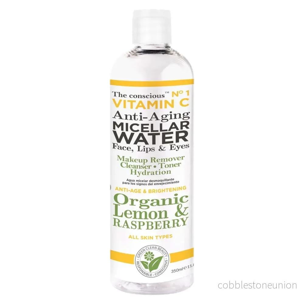 Biovene, The Conscious No.1, C-vitamin, Återfuktande, Micellärt vatten, Alla hudtyper, 350 ml Biovene, The Conscious No.1, C-vitamin, Återfuktande, Micellärt vatten, Alla hudtyper, 350 ml