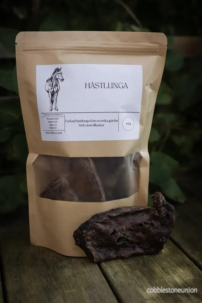 Hästlunga – Magert, krispigt & smakfullt Hästlunga – Magert, krispigt & smakfullt