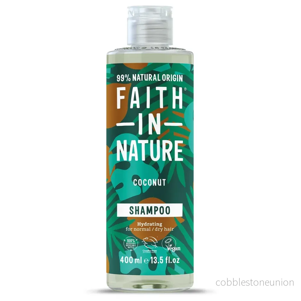 Faith In Nature, Coconut, Hårschampo, Hydrating & Moisturising, 400 ml