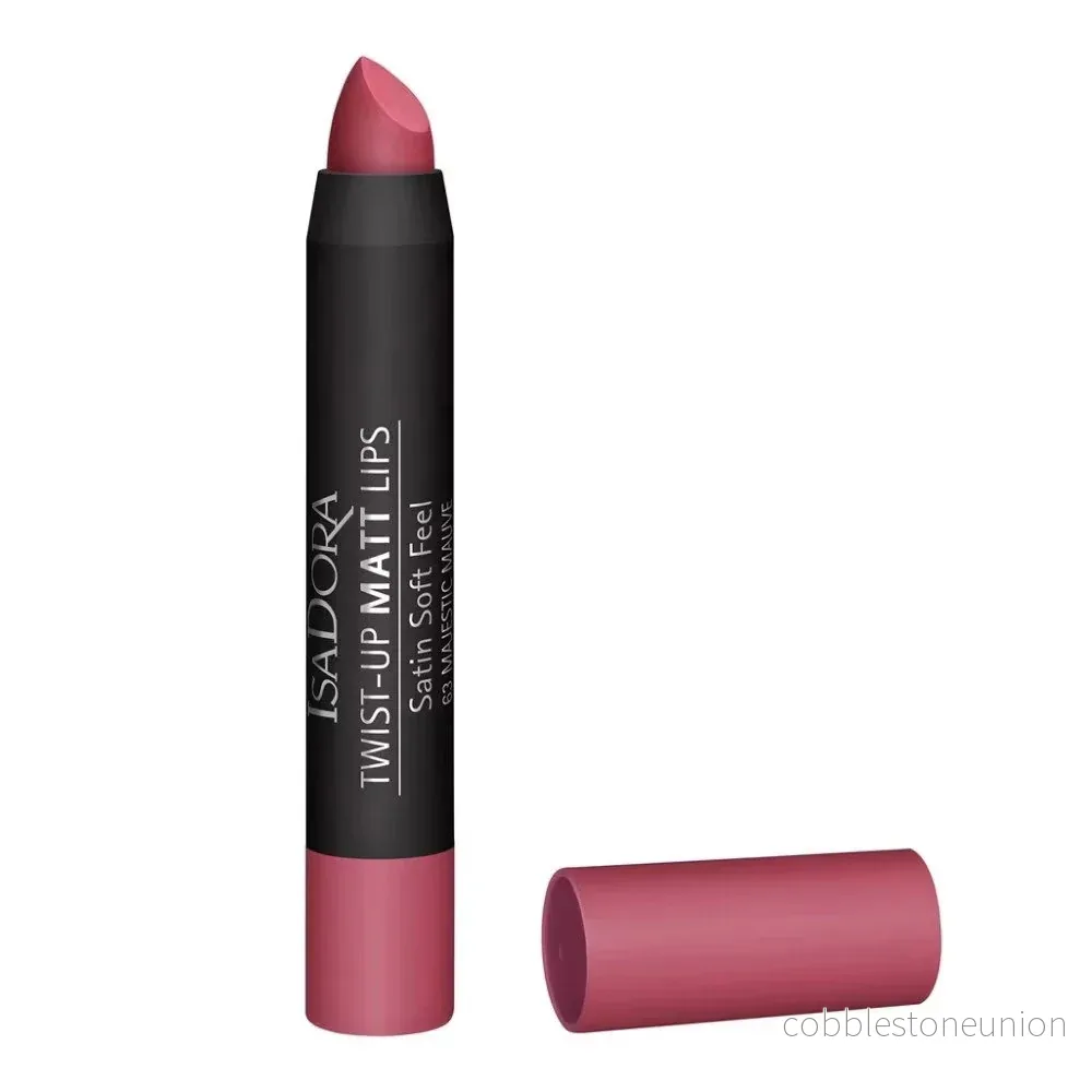 IsaDora, Twist-Up, Satinfinish, Creamy Lipstick, 63, 3.3 g IsaDora, Twist-Up, Satinfinish, Creamy Lipstick, 63, 3.3 g