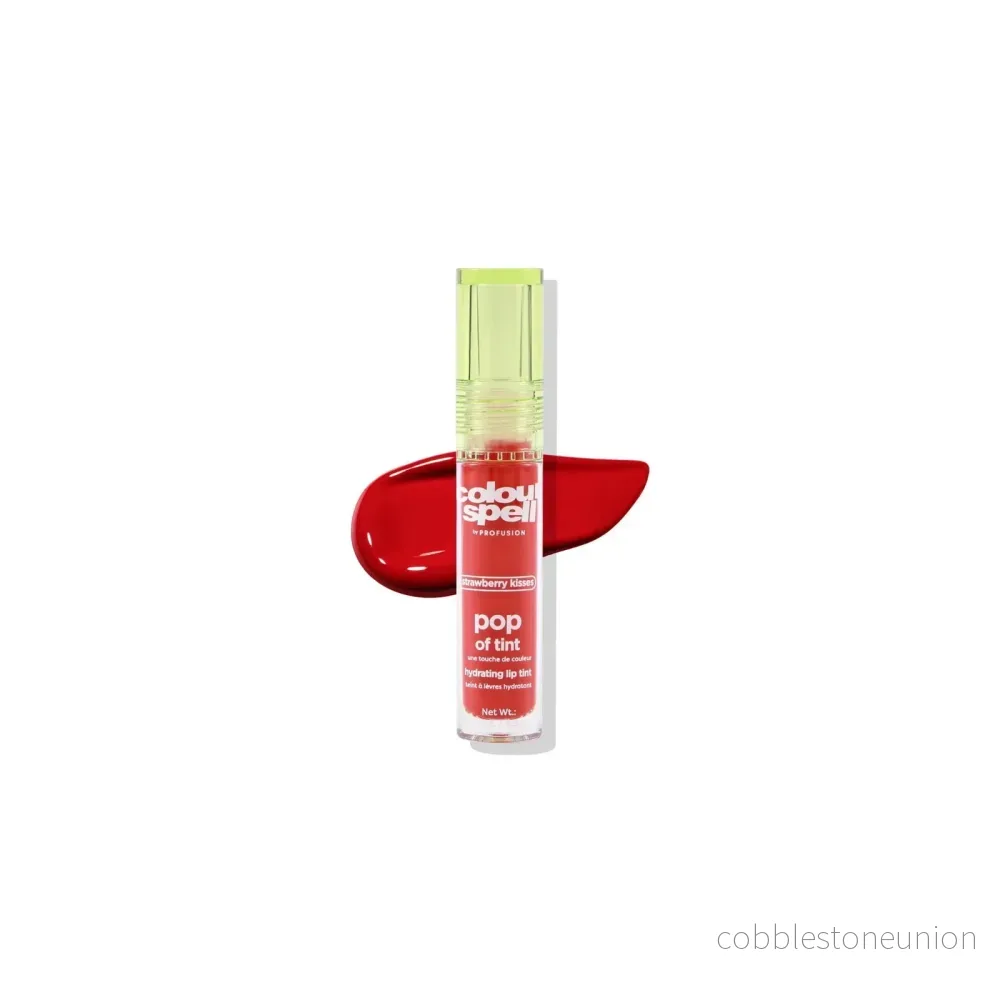 Profusion Cosmetics, Colour Spell, Återfuktande, Läppglans, Strawberry Kisses, 4.5 ml