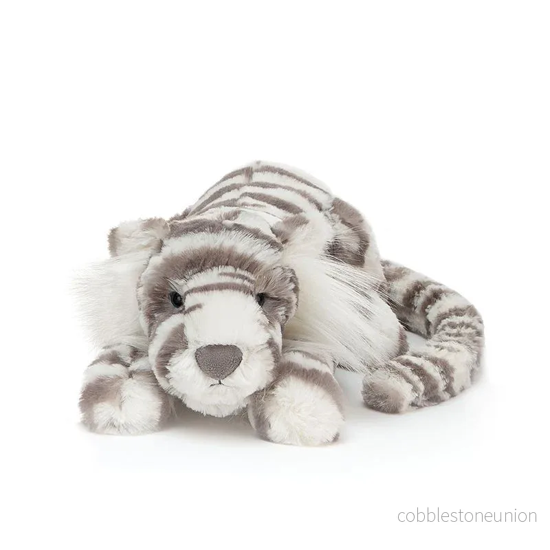 Jellycat - Sacha Snow Tiger Little
