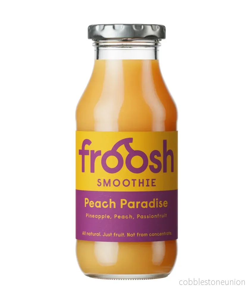 Froosh Smoothie Peach Paradise 25cl glas 12-pack