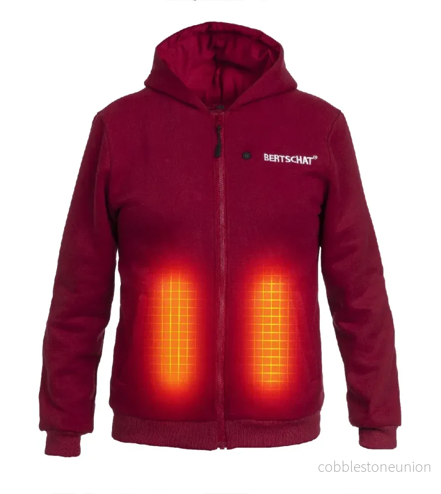 Uppvärmda Hoodie PRO | Herr - Bourgogne - Bild 3