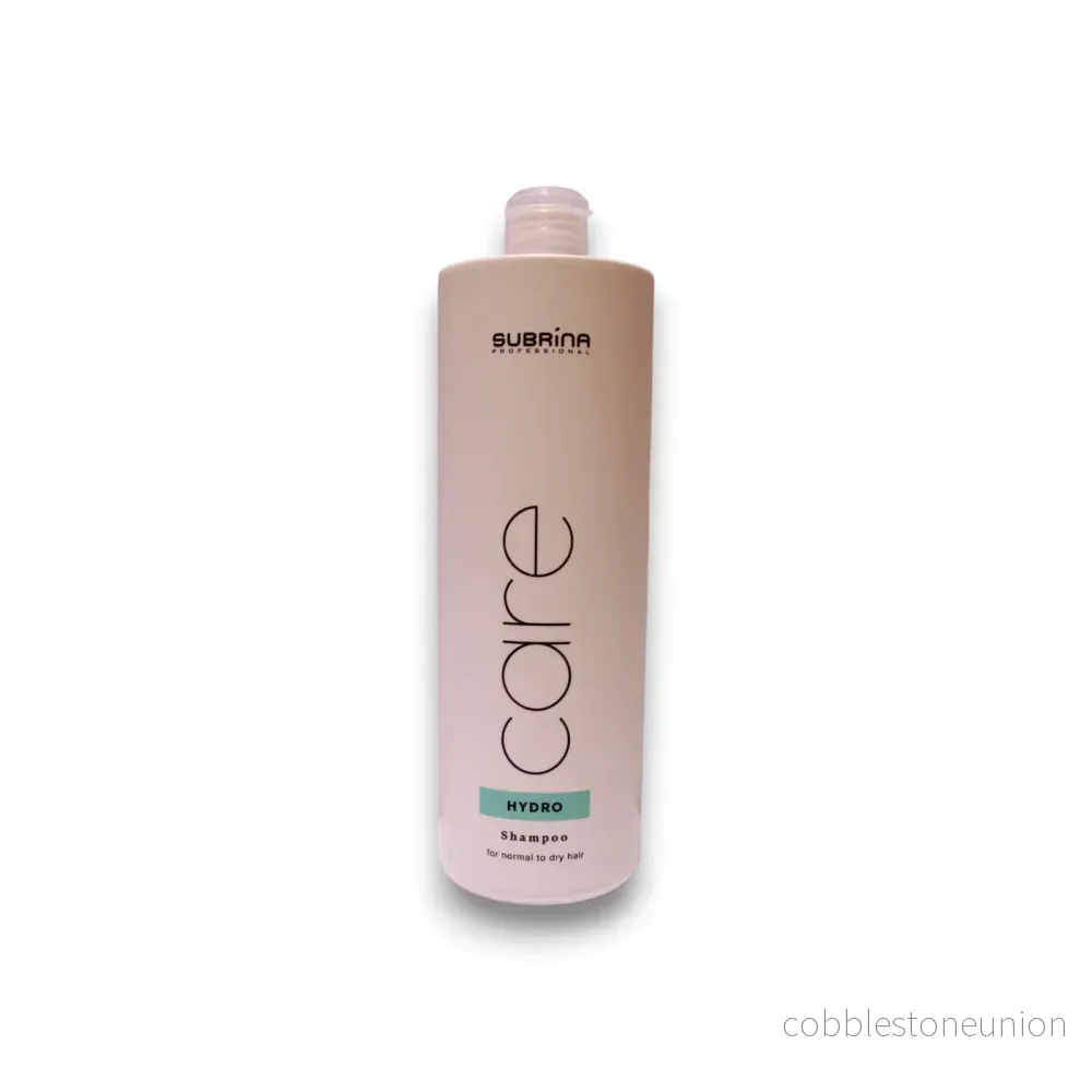 Subrina Professional, Care Hydro, Hyaluronsyra, Hårschampo, För återfuktning, 1000 ml