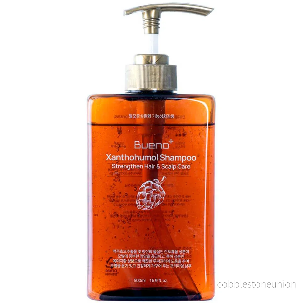 Bueno, Xanthohumol, Hårschampo, Strengthening & Anti-Hair Loss, 500 ml Bueno, Xanthohumol, Hårschampo, Strengthening & Anti-Hair Loss, 500 ml
