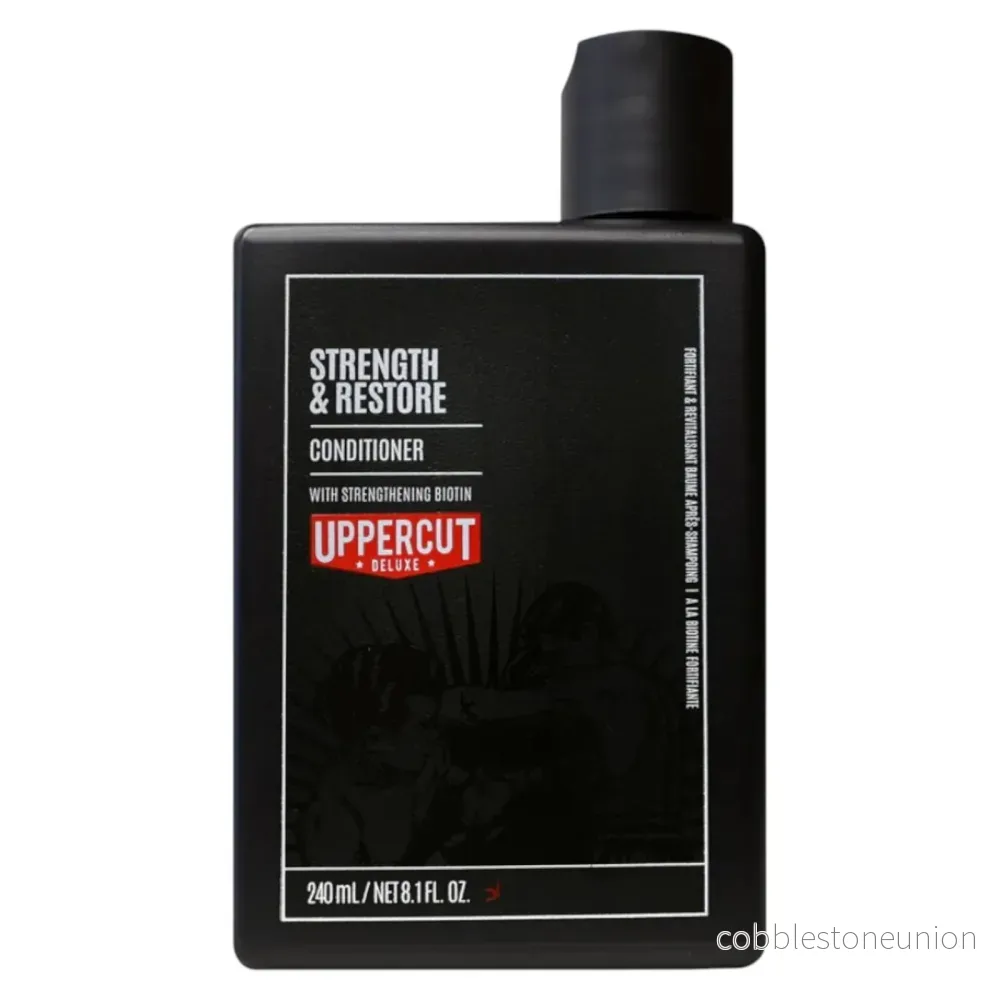 Uppercut Deluxe, Strength And Restore, Hair Conditioner, To Strengthen, 240ml Uppercut Deluxe, Strength And Restore, Hair Conditioner, To Strengthen, 240ml