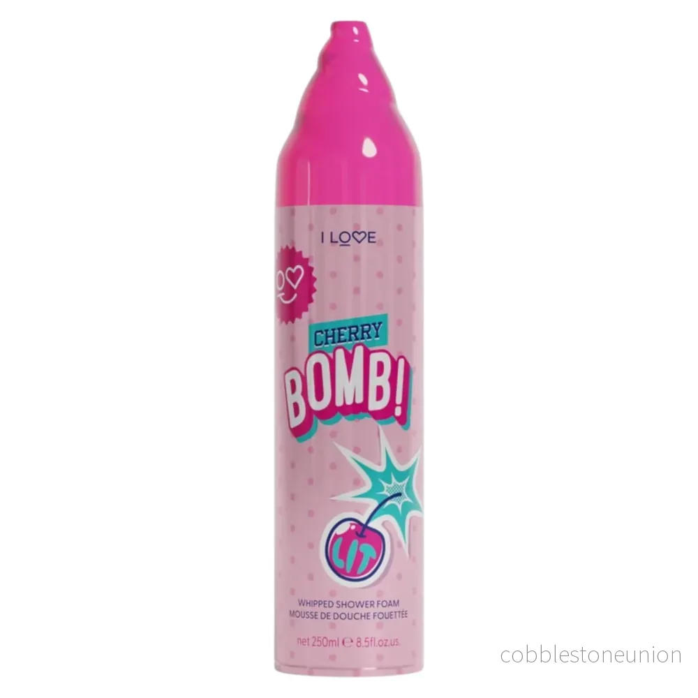 I Love, Cherry Bomb, Vegan, Duschmousse, 250 ml