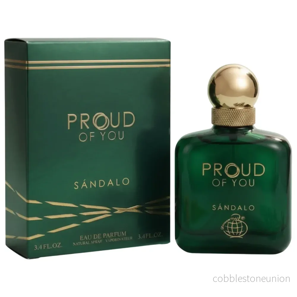 Fragrance World, Proud Of You Sandalo, Eau de Parfum, För män, 100 ml - Bild 2