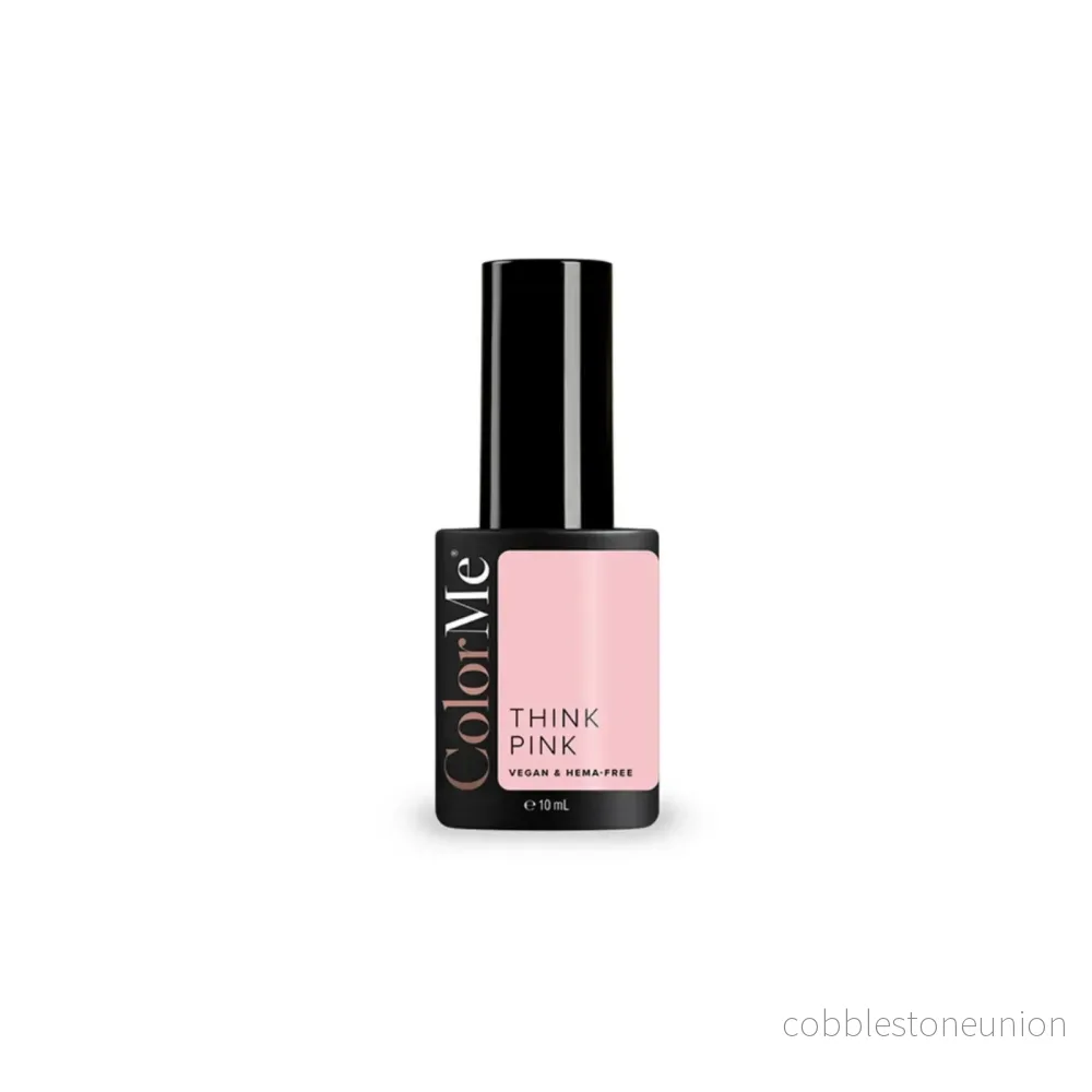 ColorMe Cosmetics, Think Pink, Gel, Semi-permanent nagellack, 10 ml ColorMe Cosmetics, Think Pink, Gel, Semi-permanent nagellack, 10 ml