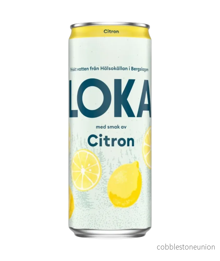 Loka Citron 33cl burk 20-pack
