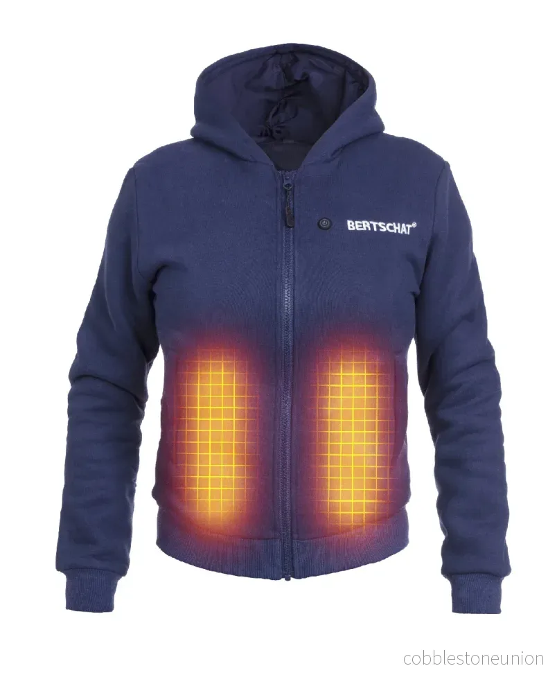 Uppvärmda Hoodie PRO | Dam - Marinblå - Bild 3